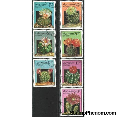 Vietnam Cactus , 7 stamps