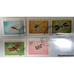Vietnam Dragon Flies, 5 stamps-Stamps-Vietnam-StampPhenom