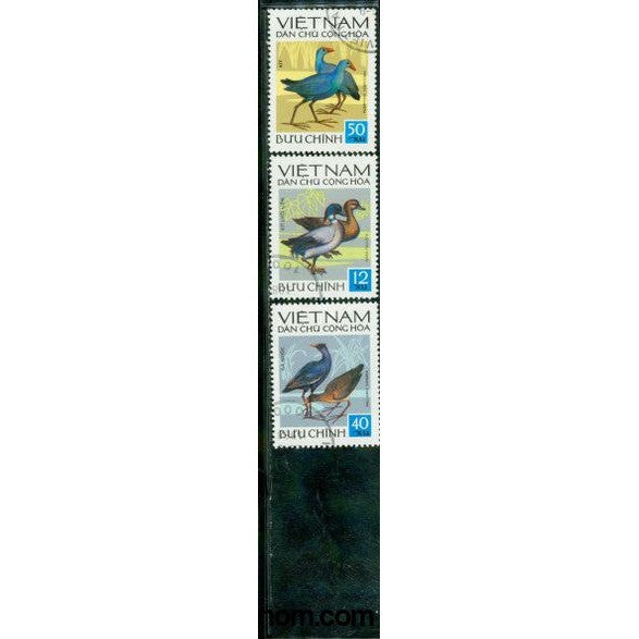 Vietnam Birds , 3 stamps