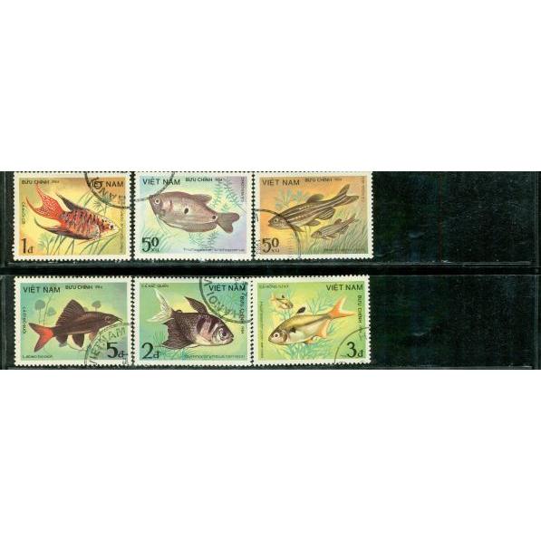 Vietnam Fishes , 6 stamps - Vietnam Fishes , 6 stamps