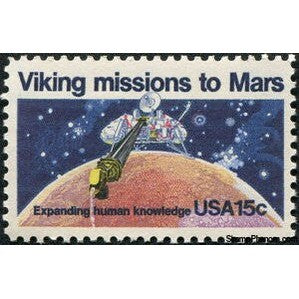 United States of America 1978 Viking 1 Lander Scooping Up Soil on Mars