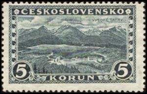 Czechoslovakia 1927 Vysoké Tatry