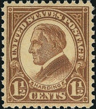 United States of America 1927 Warren G. Harding (1865-1923), 29th President of the USA-United States of America-StampPhenom