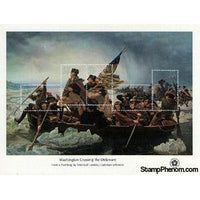 United States of America 1976 Washington Crossing the Delaware, by Leutze & E. Johnson