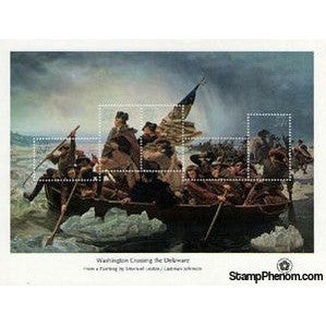 United States of America 1976 Washington Crossing the Delaware, by Leutze & E. Johnson