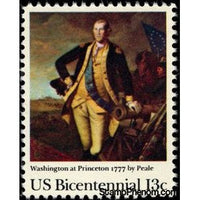 United States of America 1977 Washington at Princeton 1777 by Peale