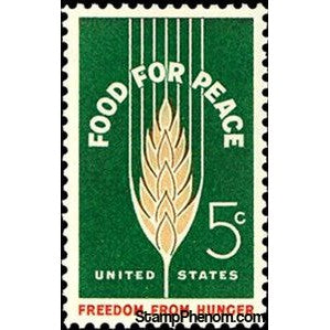 United States of America 1963 Wheat