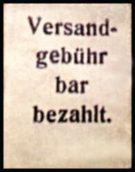 Czechoslovakia 1920 Wiener Sohn – und Montagszeitung Abstelle Prag