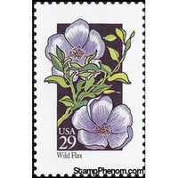 United States of America 1992 Wild Flax (Linum usitatissimum)