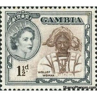 Gambia 1953 Wollof woman