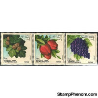 Yemen Fruits Lot 2 , 3 stamps