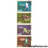 Yemen Olympics , 4 stamps