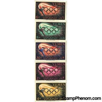 Yemen Olympics , 6 stamps