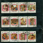 Yemen Christ , 12 stamps