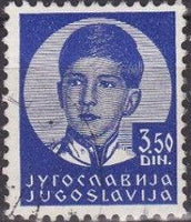 Yugoslavia 1935-1936 King Peter II-Stamps-Yugoslavia-StampPhenom