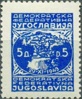 Yugoslavia 1945-1947 Definitives - Partisans-Stamps-Yugoslavia-StampPhenom