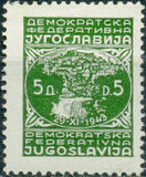 Yugoslavia 1945-1947 Definitives - Partisans-Stamps-Yugoslavia-StampPhenom