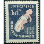 Yugoslavia 1948 Anti-TB Fund-Stamps-Yugoslavia-StampPhenom