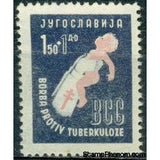 Yugoslavia 1948 Anti-TB Fund-Stamps-Yugoslavia-StampPhenom