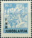 Yugoslavia 1949 Stamps of 1945 and 1947 Overprinted or Surcharged-Stamps-Yugoslavia-StampPhenom