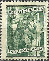 Yugoslavia 1950-1951 Definitives - Local Economy-Stamps-Yugoslavia-StampPhenom