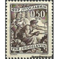 Yugoslavia 1950-1951 Definitives - Local Economy-Stamps-Yugoslavia-StampPhenom