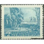 Yugoslavia 1950 Belgrade - Zagreb Highway-Stamps-Yugoslavia-StampPhenom