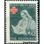 Yugoslavia 1950 Red Cross - Obligatory Tax-Stamps-Yugoslavia-StampPhenom