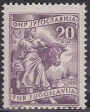 Yugoslavia 1951-1952 Definitives - Local Economy-Stamps-Yugoslavia-StampPhenom