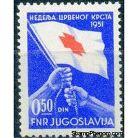 Yugoslavia 1951 Red Cross - Obligatory Tax-Stamps-Yugoslavia-StampPhenom