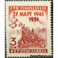 Yugoslavia 1951 Revolt against Pact with Axis-Stamps-Yugoslavia-StampPhenom