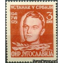 Yugoslavia 1951 Serbian Insurrection-Stamps-Yugoslavia-StampPhenom