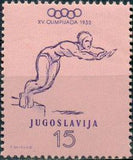 Yugoslavia 1952 Olympic Games - Helsinki-Stamps-Yugoslavia-StampPhenom