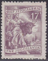 Yugoslavia 1953-1955 Definitives - Local Economy-Stamps-Yugoslavia-StampPhenom