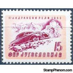 Yugoslavia 1953 Adriatic Car and Motorcycle Rally-Stamps-Yugoslavia-StampPhenom