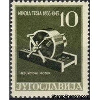 Yugoslavia 1956 Nikola Tesla-Stamps-Yugoslavia-StampPhenom