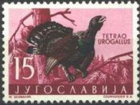 Yugoslavia 1958 Game Birds-Stamps-Yugoslavia-StampPhenom