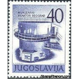 Yugoslavia 1960 Nuclear Energy Exhibition-Stamps-Yugoslavia-StampPhenom