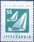 Yugoslavia 1960 Olympic Games-Stamps-Yugoslavia-StampPhenom