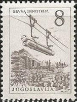 Yugoslavia 1961 Definitives - Technology and Architecture-Stamps-Yugoslavia-StampPhenom