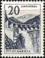 Yugoslavia 1961 Definitives - Technology and Architecture-Stamps-Yugoslavia-StampPhenom