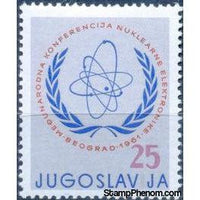 Yugoslavia 1961 Nuclear Electronic Conference-Stamps-Yugoslavia-StampPhenom