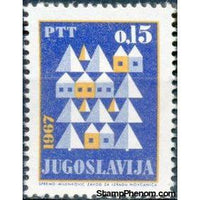 Yugoslavia 1966 Christmas-Stamps-Yugoslavia-StampPhenom