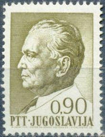 Yugoslavia 1967 President Tito - 75th Birthday-Stamps-Yugoslavia-StampPhenom