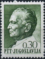 Yugoslavia 1967 President Tito - 75th Birthday-Stamps-Yugoslavia-StampPhenom