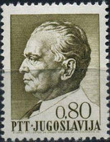 Yugoslavia 1967 President Tito - 75th Birthday-Stamps-Yugoslavia-StampPhenom