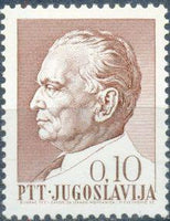 Yugoslavia 1967 President Tito - 75th Birthday-Stamps-Yugoslavia-StampPhenom