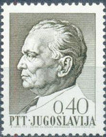 Yugoslavia 1967 President Tito - 75th Birthday-Stamps-Yugoslavia-StampPhenom