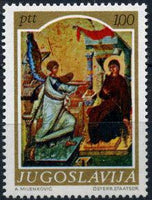 Yugoslavia 1968 Medieval Icons-Stamps-Yugoslavia-StampPhenom