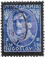 Yugoslavia Kingdom 1934 Mourning Issue - King Alexander-Stamps-Yugoslavia-StampPhenom